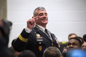 West Point superintendent weighs in on Army’s big win, and the link between sports and service