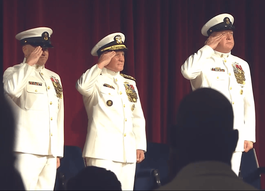 Honea becomes the 16th master chief petty officer of the Navy