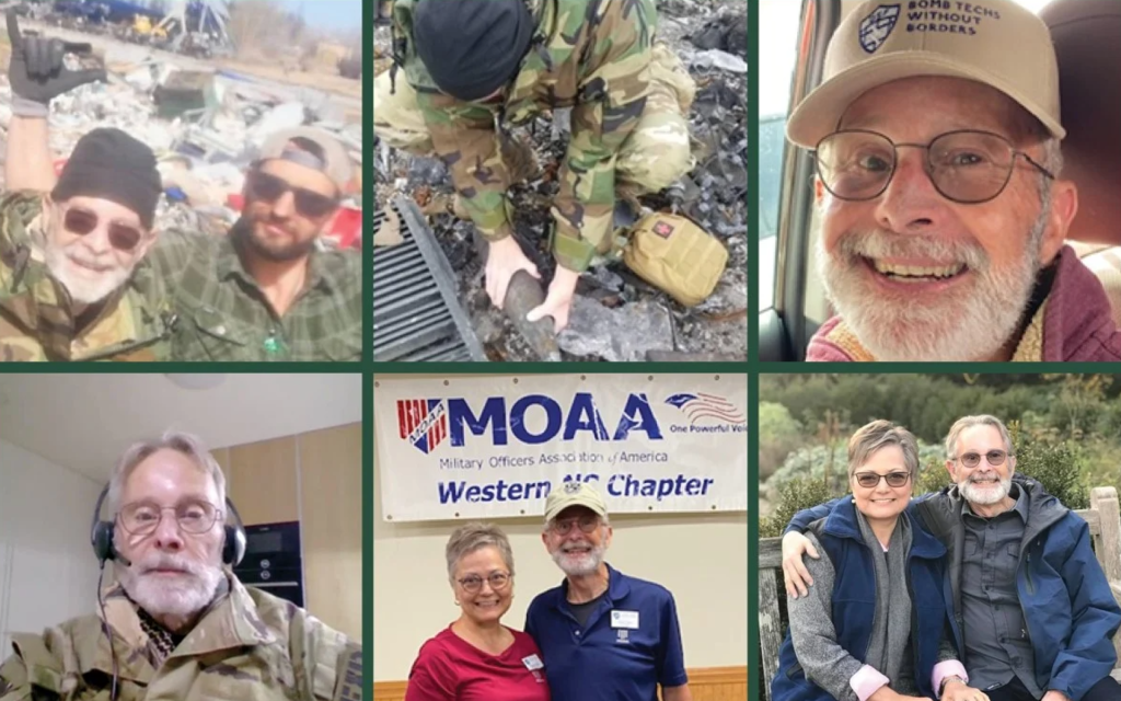 Army veteran volunteers with bomb tech crews in Ukraine