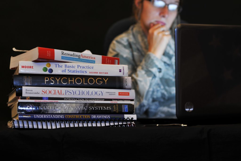 Fewer students use TA, GI Bill in fiscal 2016
