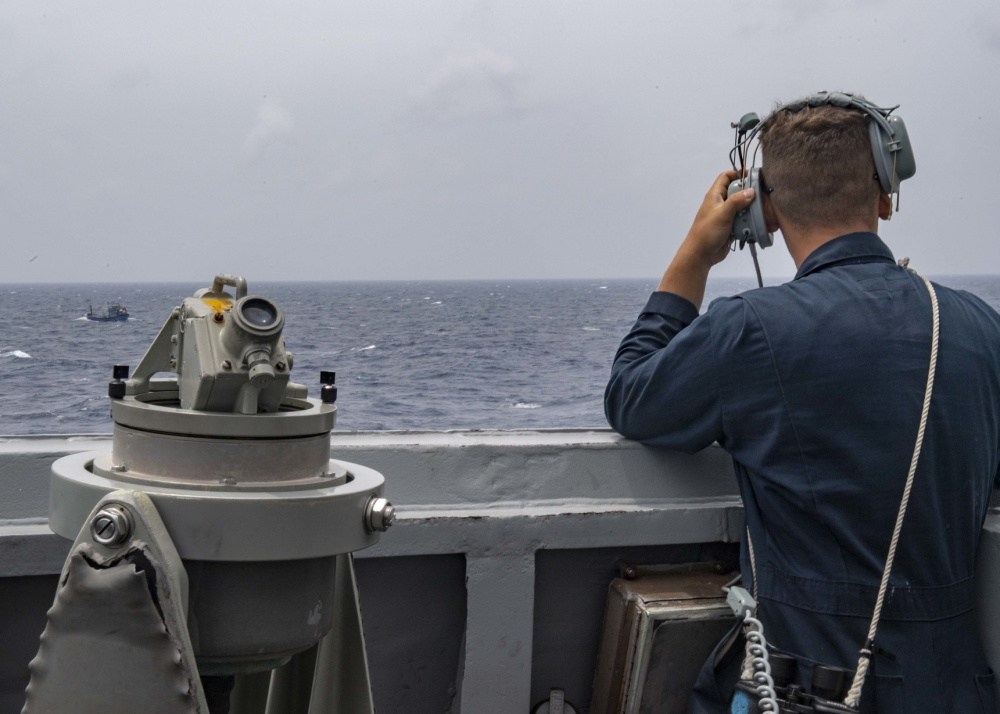 Freedom of navigation operations rose in 2021, but fewer were near China