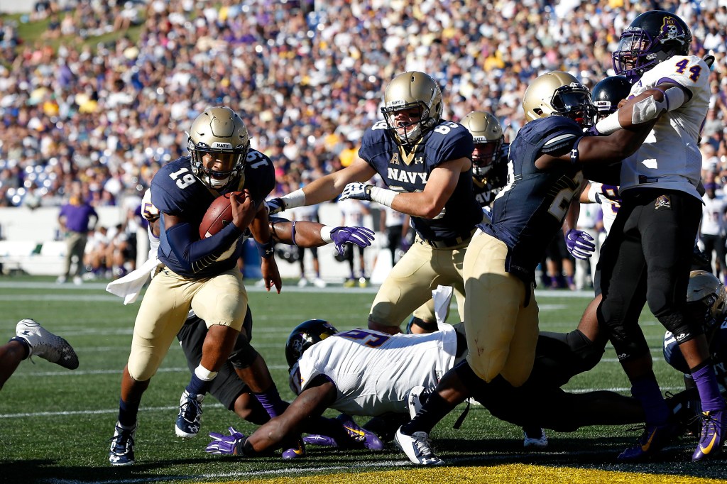 Navy visits East Carolina with eye on AAC West title