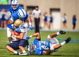 Stunner! Navy snaps No. 6 Houston’s unbeaten streak
