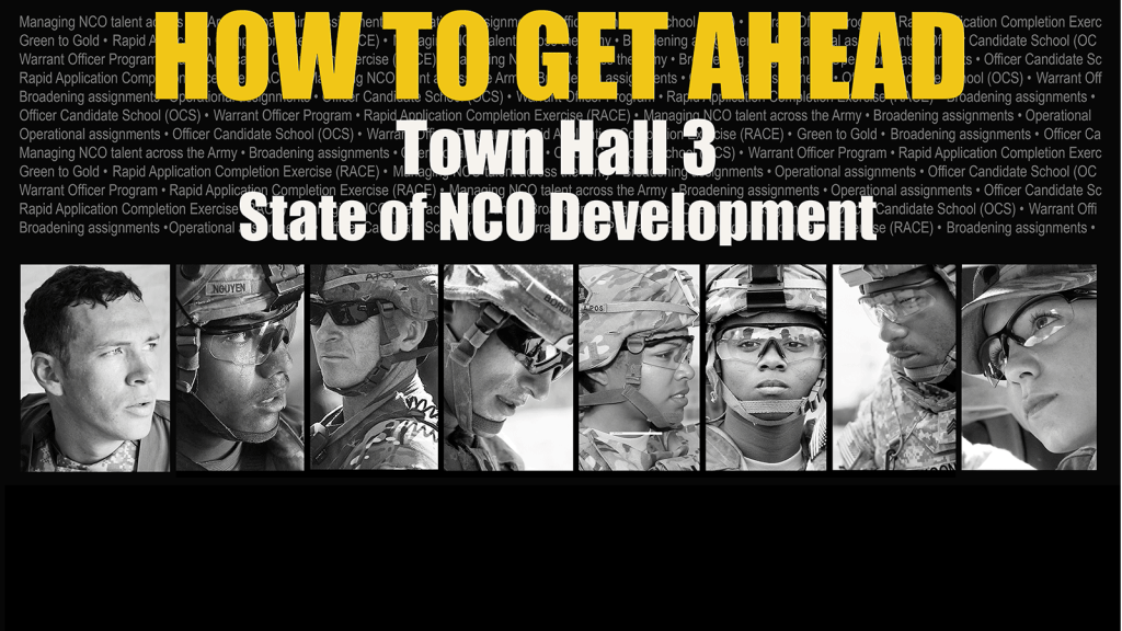 Tune in Thursday to learn how to advance your Army career