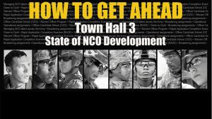 Tune in Thursday to learn how to advance your Army career