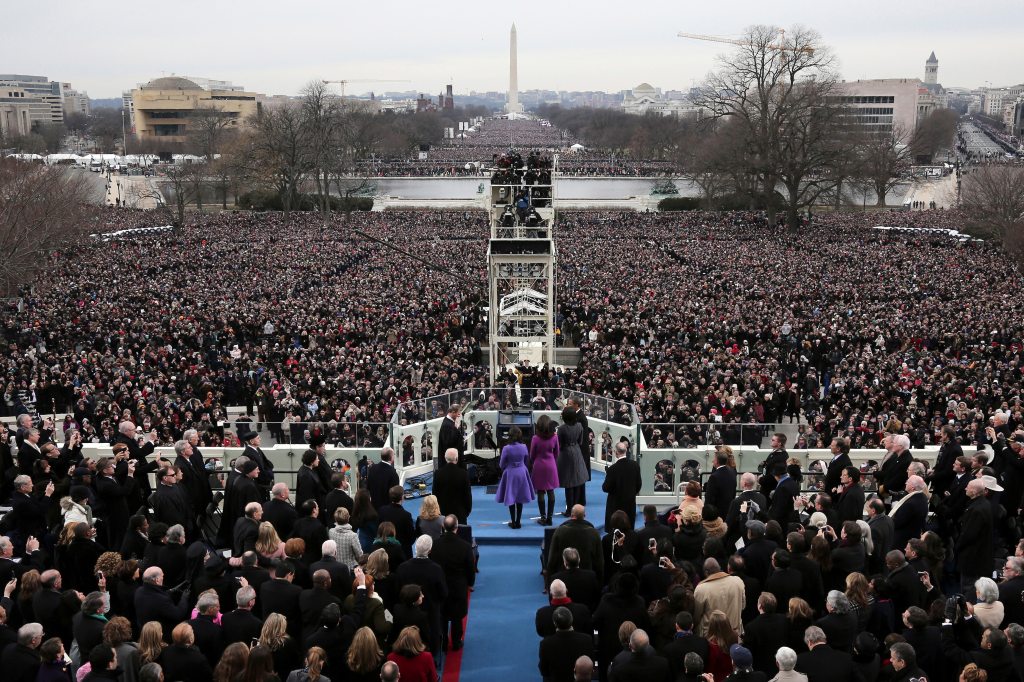 When it comes to inaugural crowds, does size matter?