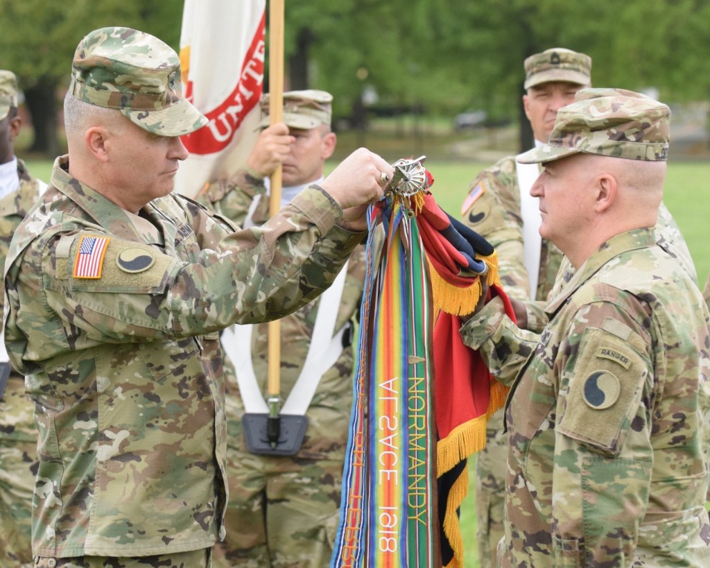 The 29th Infantry Division gets to keep its Confederacy-themed patch