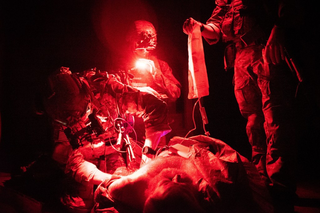 Two Rangers up for valor awards after using new life-saving battlefield blood donor technique
