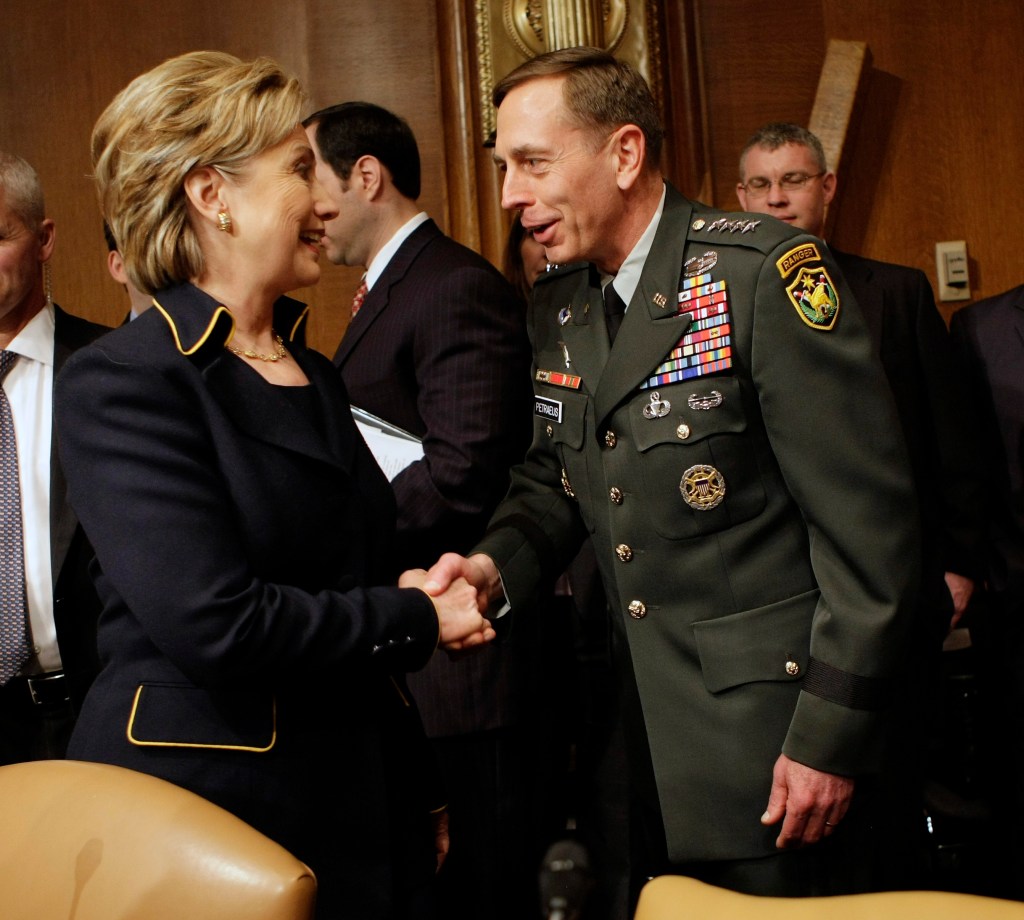 Army pulls training slide listing Clinton, Petraeus as examples of insider threats