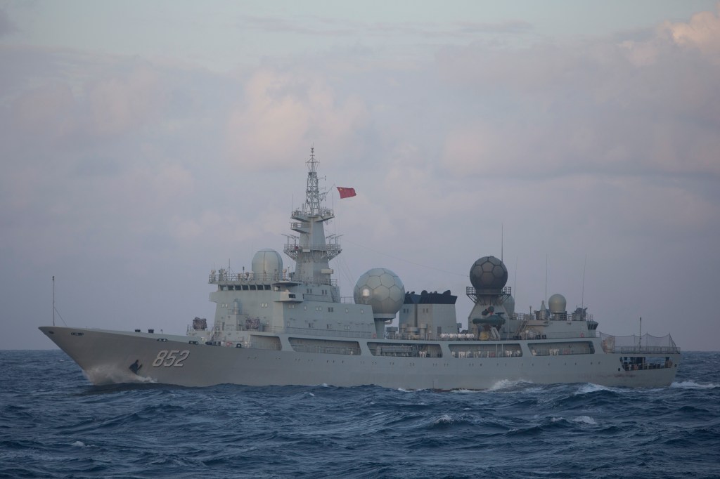 Chinese intel-gathering ship spotted near US-Australia exercise