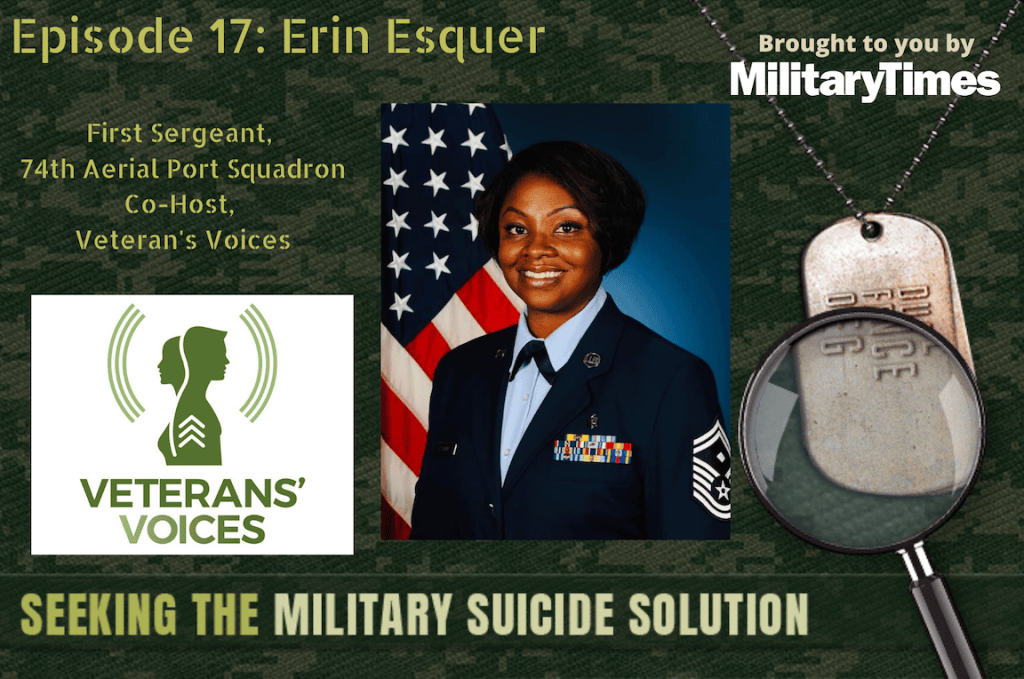 Seeking the Military Suicide Solution Podcast, Episode 17: Erin Esquer