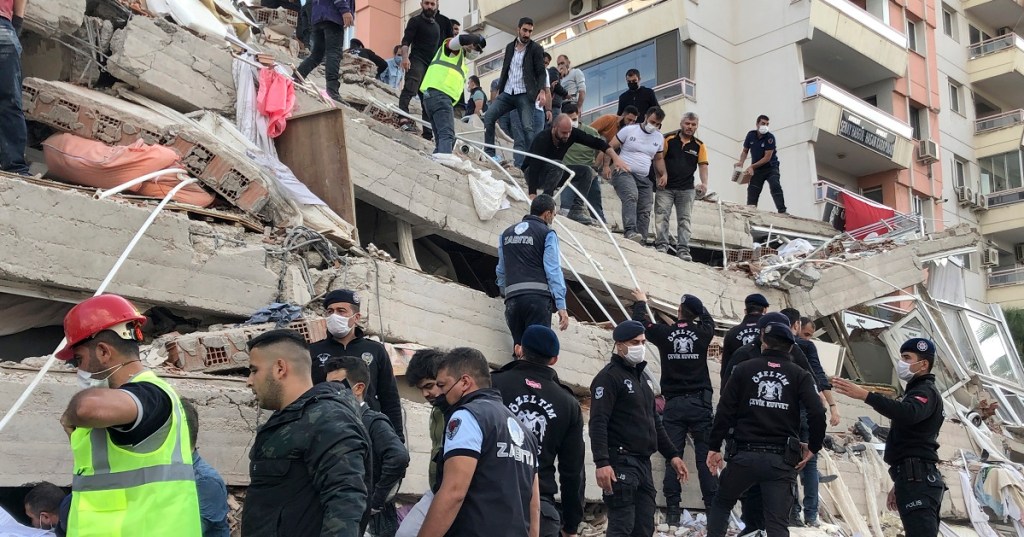 No reported earthquake injuries to US military personnel in Izmir, Turkey