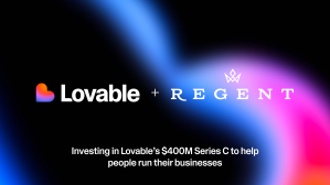 Regent Invests in Lovable’s $400 Million Series C