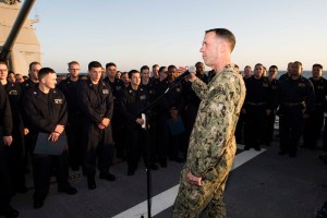 US Navy’s top officer to new surface boss: Unite the clans