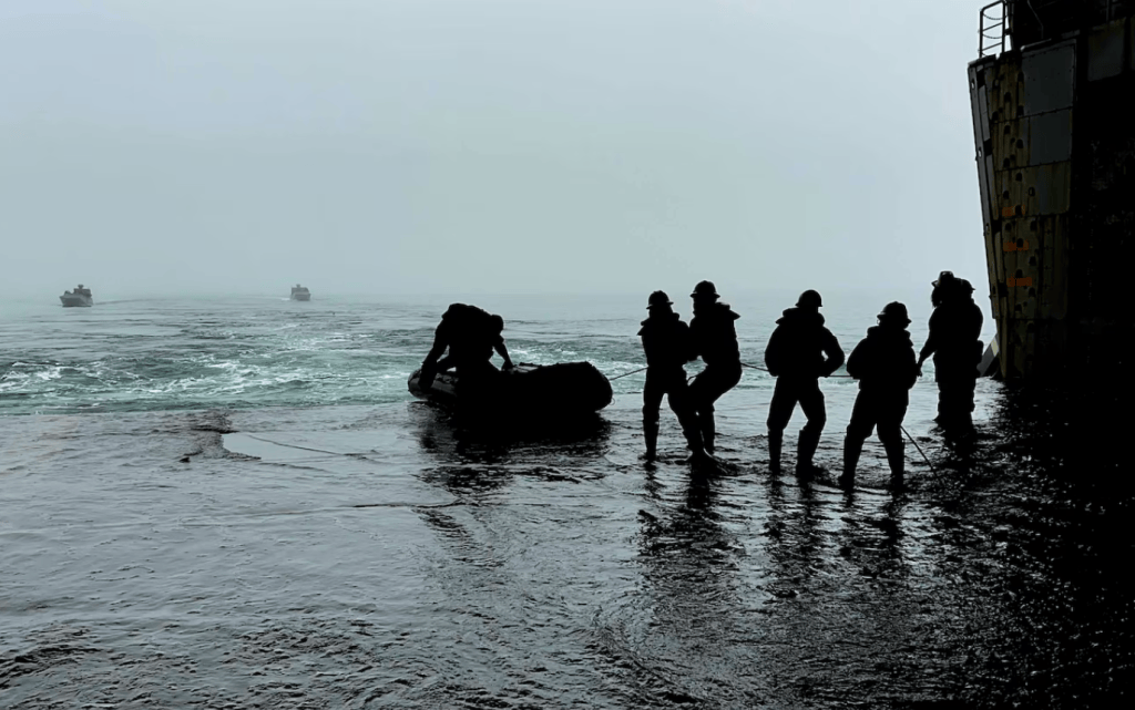 SEALs operate in the Arctic during Polar Dagger