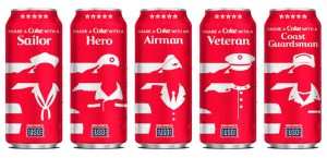 Share a Coke with (some) troops