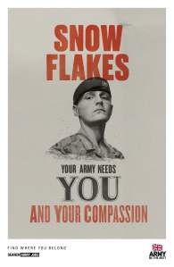 What the US Army can learn from the Brits’ ‘snowflake’ recruiting campaign