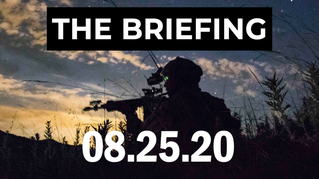 WATCH: Marines get moldy sandwiches, drones crash over Syria, and uniforms bringing unwanted attention — The Briefing 08.25.20