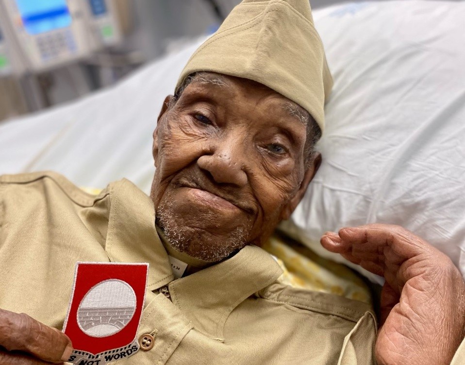 91st Brigade Engineer Bn. drove all night to honor death of oldest WWII vet
