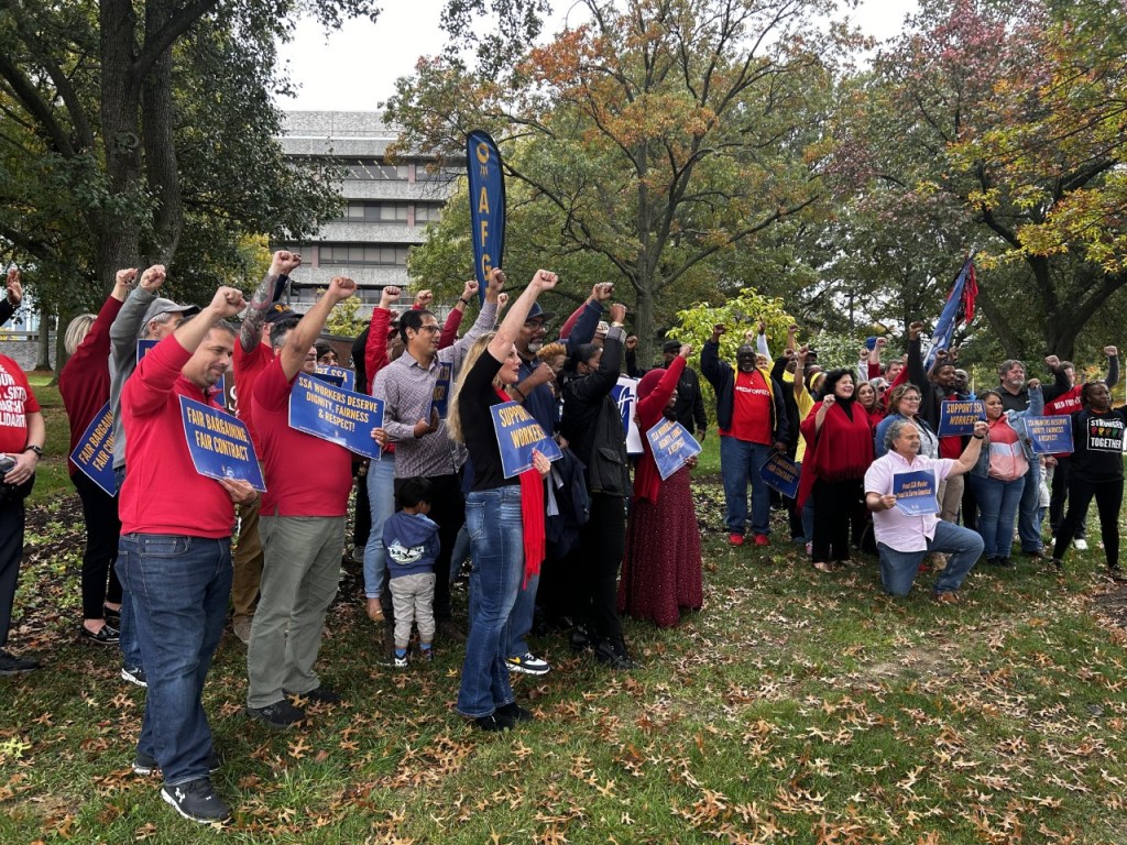 Social Security Administration workers rally over staffing shortage