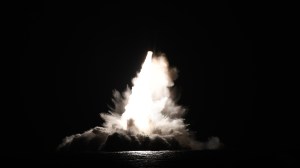 US Navy test-fires unarmed Trident nuclear-capable missiles