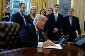 Trump to sign order on cybersecurity, modernizing federal IT