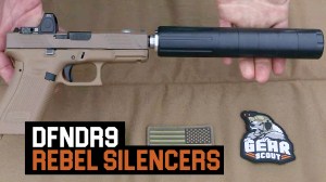 GSGuide: The DFNDR9 modular 9mm suppressor by Rebel Silencers