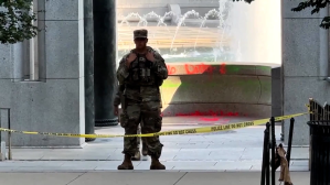 Woman arrested after defacing WWII Memorial with graffiti