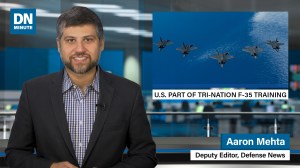 First joint F-35 training exercise between US, UK and Israel  | Defense News Minute, July 1, 2019