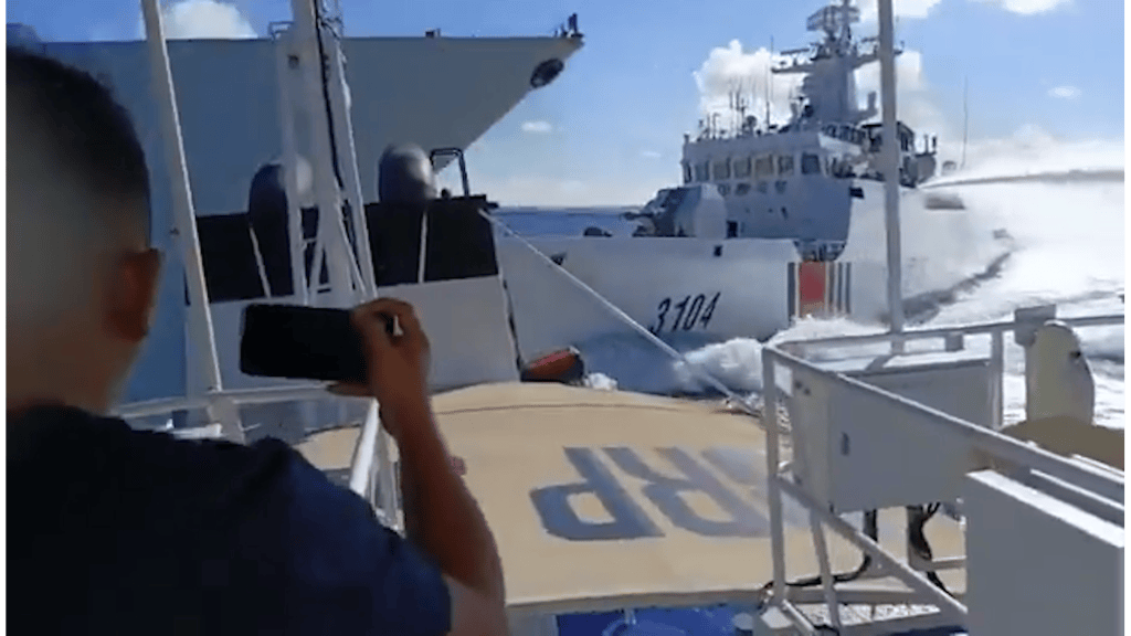 Two Chinese military vessels collide in South China Sea