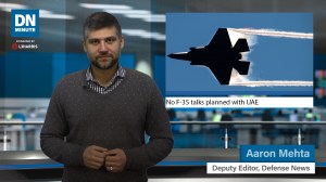 No F-35 talks planned with UAE | Defense News Minute Nov. 18, 2019
