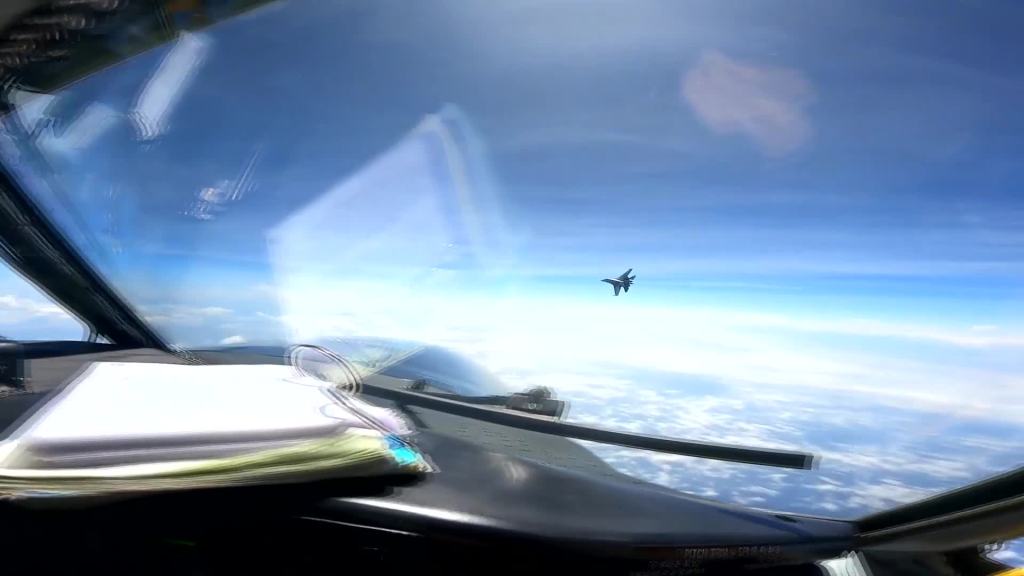 Chinese fighter jet intercepts U.S. aircraft over South China Sea