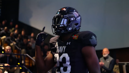 Watch Navy football players react to 2023 uniform reveal for game against Army