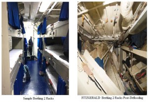 The Navy has released their report on the USS Fitzgerald collision