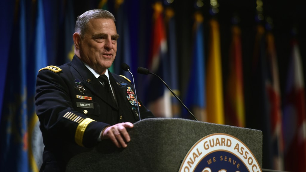 Army Gen. Mark Milley is expected to be the next chairman of the Joint Chiefs of Staff.