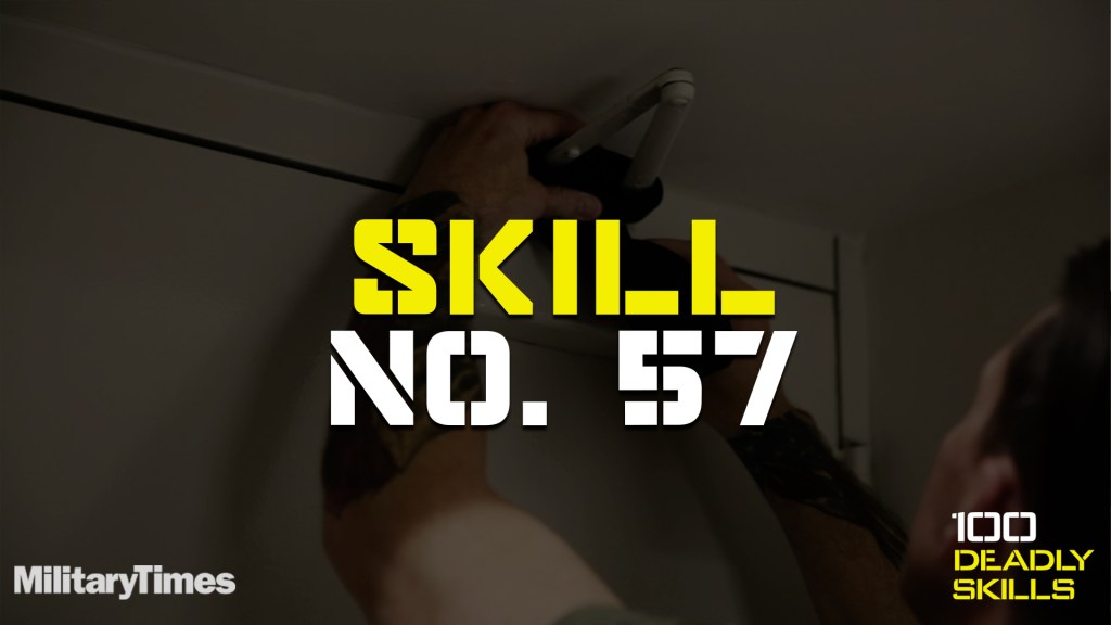 Skill 57: Create an improvised door closer lock