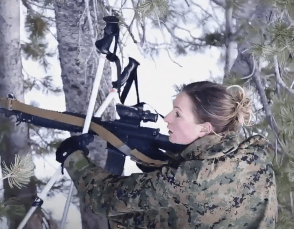 First female Marine graduates from Winter Mountain Leaders Course