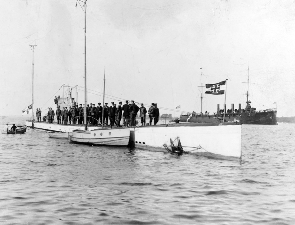 During WWI, this German sub sailed into a US harbor — uninvited