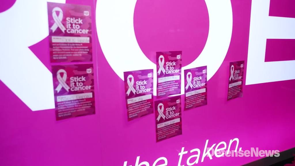 Inside Leonardo DRS’ Annual Stick It to Cancer Initiative at AUSA Annual